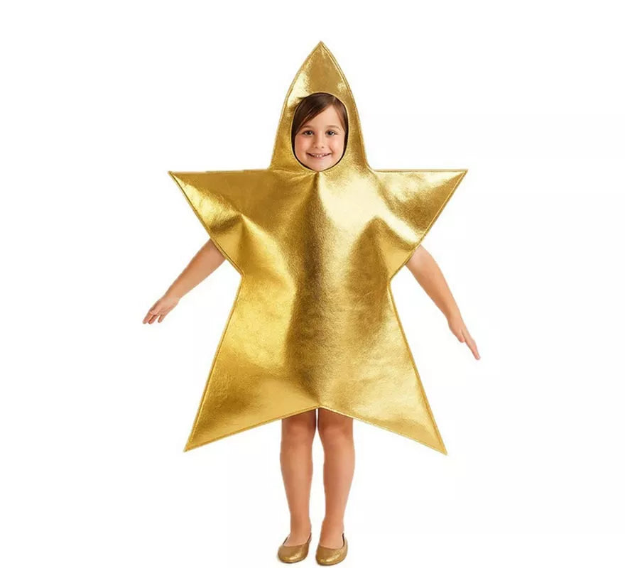 Translation missing: de.Disfraz de Estrella de Navidad para Niña de 5 a 7 años