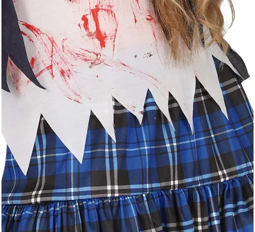 Disfraz de Estudiante Zombie para mujer