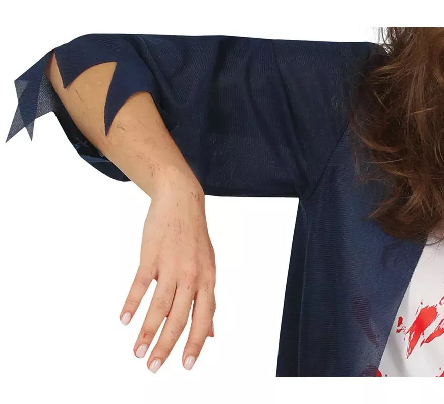 Translation missing: de.Disfraz de Estudiante Zombie para mujer