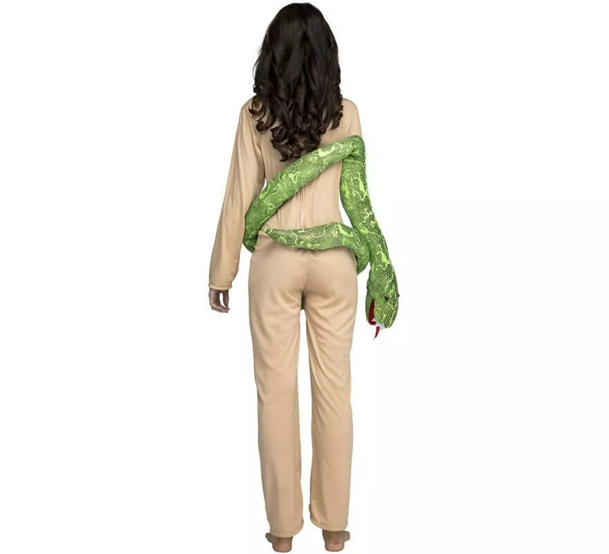 Translation missing: de.Disfraz de Eva con serpiente para mujer