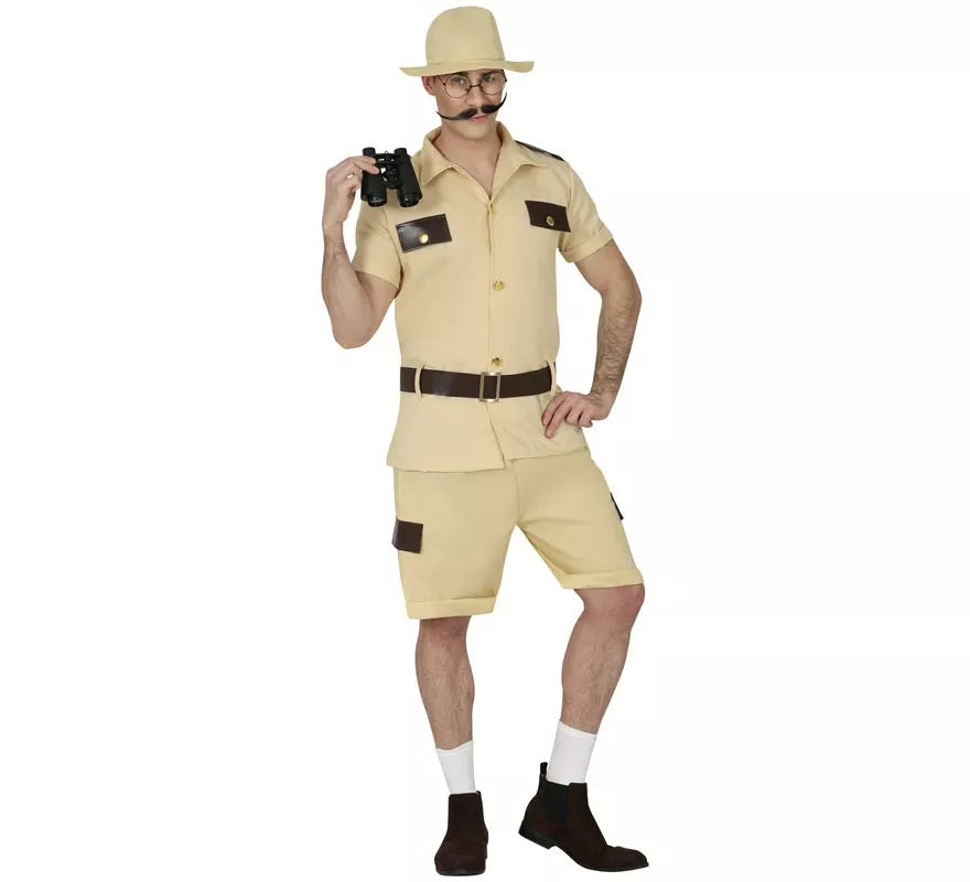 Translation missing: de.Disfraz de Explorador Safari para hombre