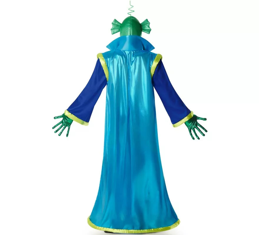 Translation missing: de.Disfraz de Extraterrestre azul para hombre
