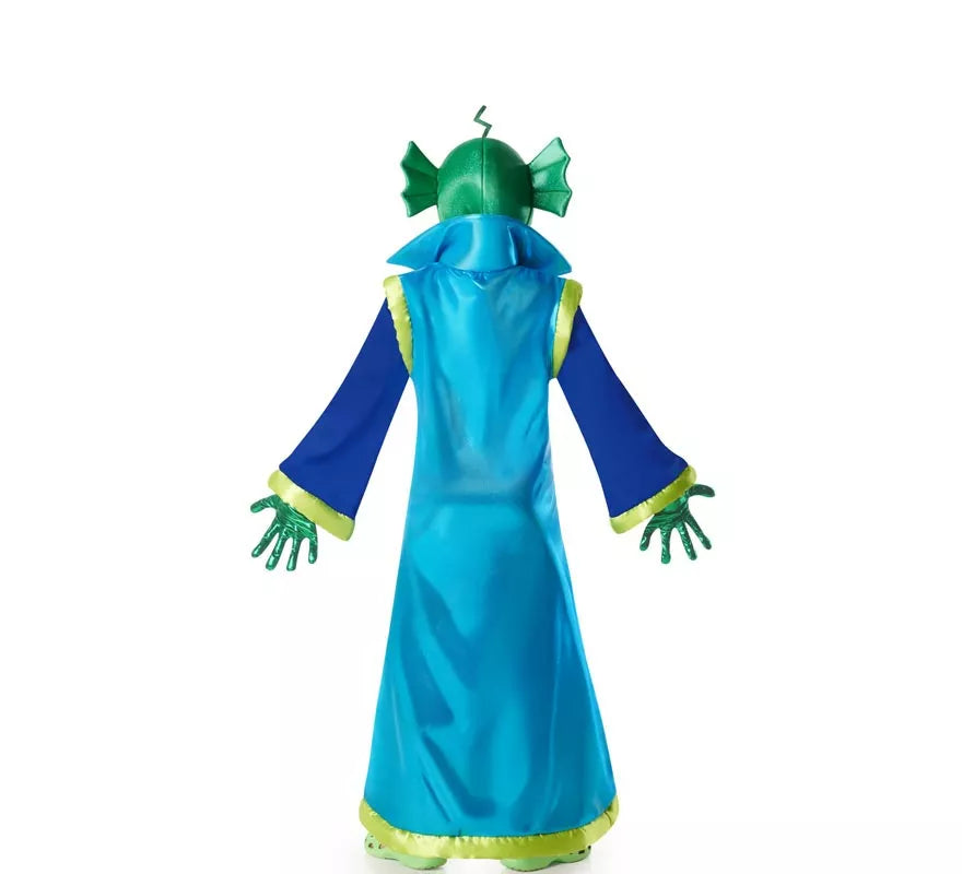 Translation missing: de.Disfraz de Extraterrestre azul para niño