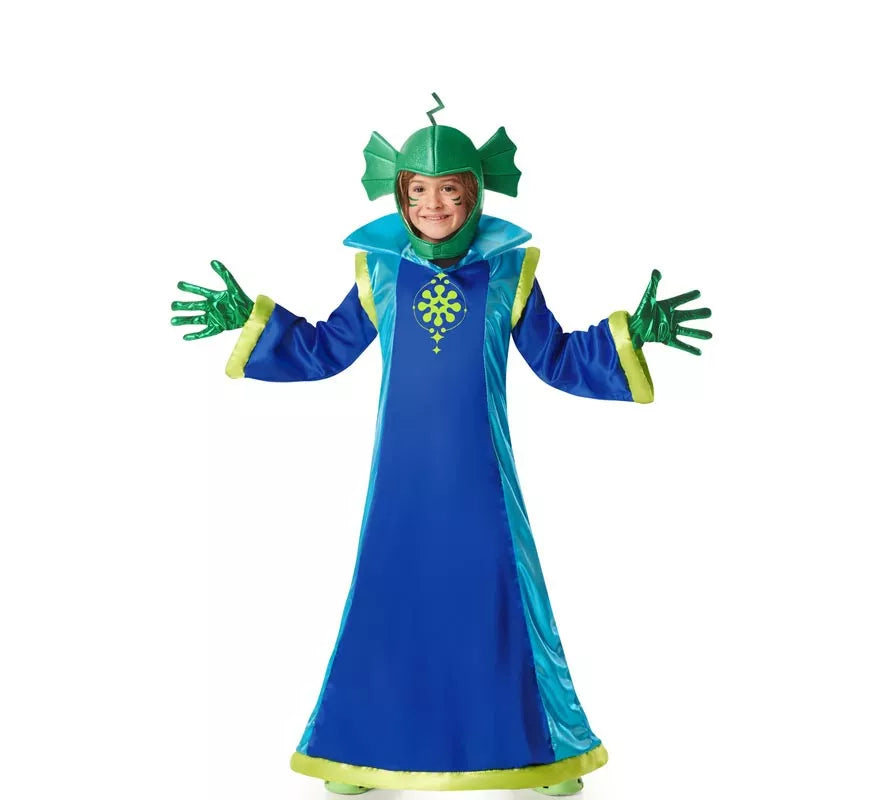 Translation missing: de.Disfraz de Extraterrestre azul para niño