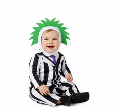 Gestreiftes Geisterkostüm für Babys