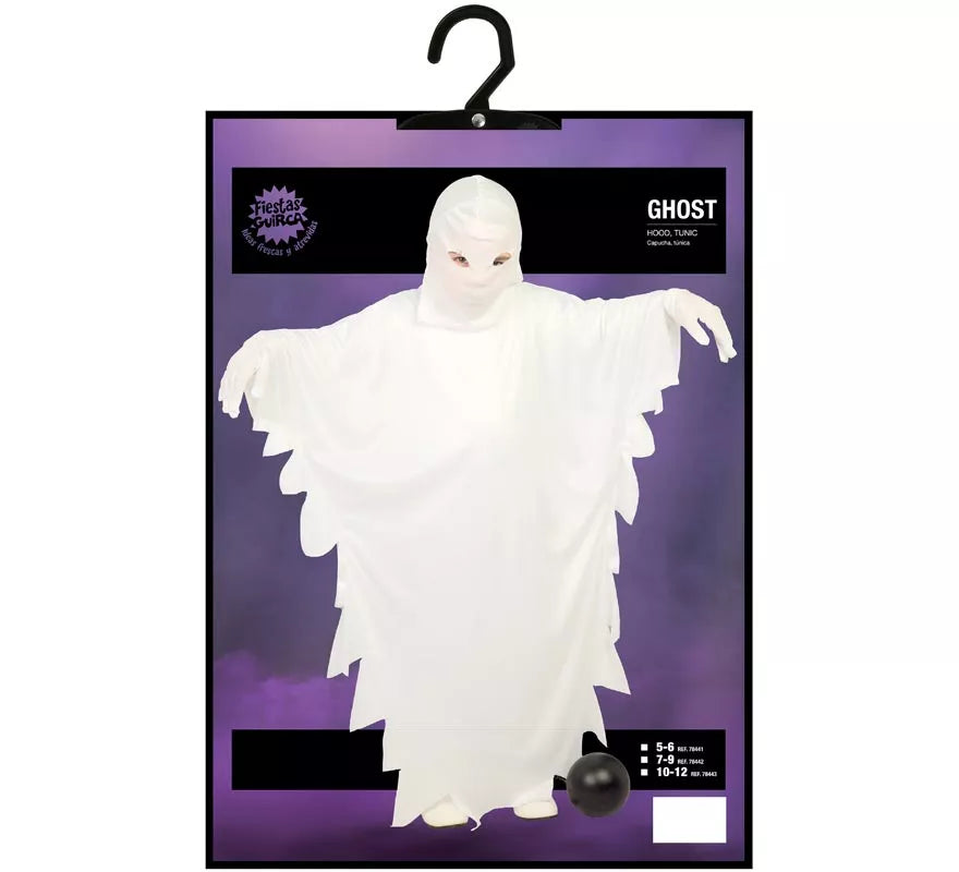 Translation missing: de.Disfraz de Fantasma Blanco para niños