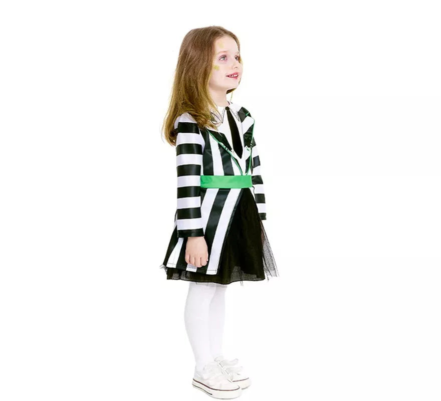Translation missing: de.Disfraz de Fantasma de Traje a rayas para bebé y niña