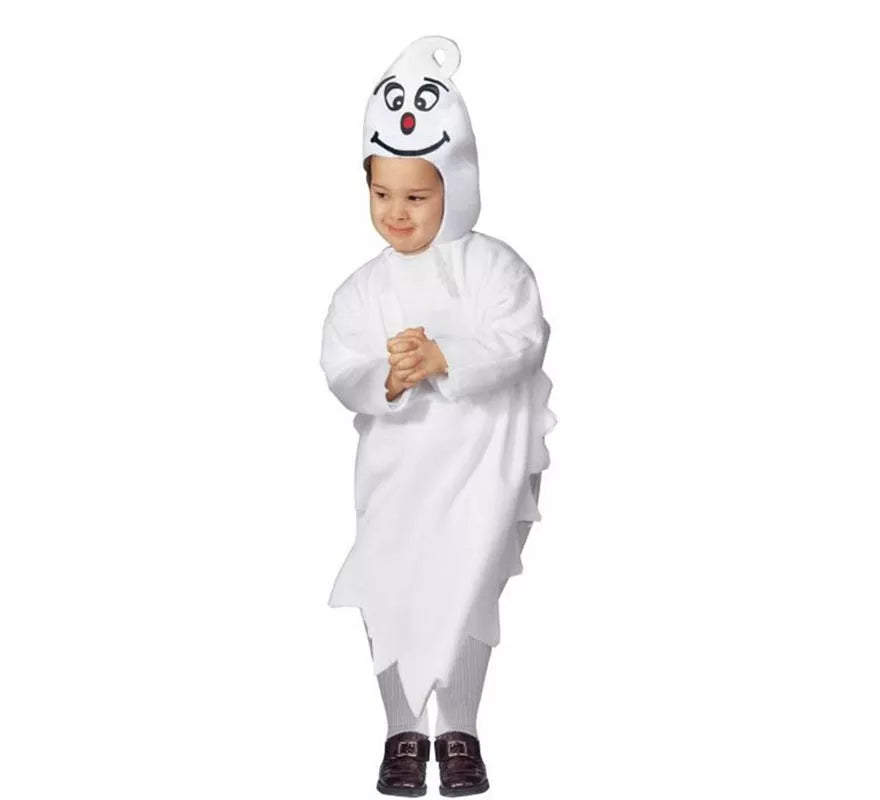 Translation missing: de.Disfraz de Fantasma Feliz para niño