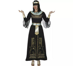 Schwarzer Pharao Kostüm für Damen