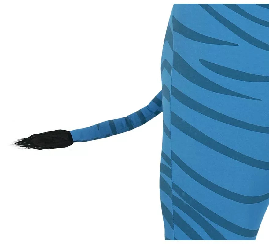 Translation missing: de.Disfraz de Felino Azul para hombre