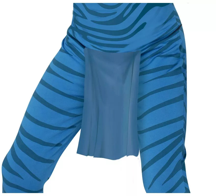 Translation missing: de.Disfraz de Felino Azul para niños