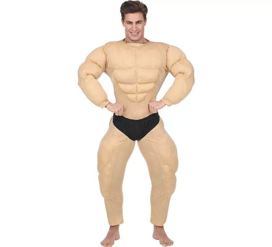 Translation missing: de.Disfraz de Fisicoculturista musculoso con calzón para hombre