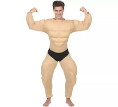 Muskulöses Bodybuilder-Kostüm mit Unterwäsche für Herren
