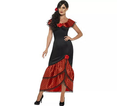 Flamenco-Kleid mit Tupfen für Frauen