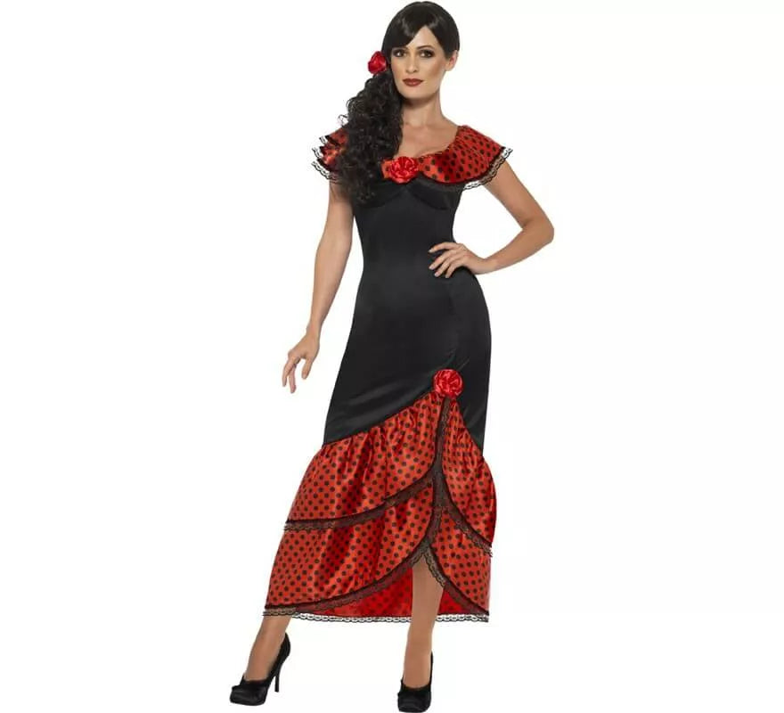Translation missing: de.Disfraz de Flamenca con Lunares para mujer