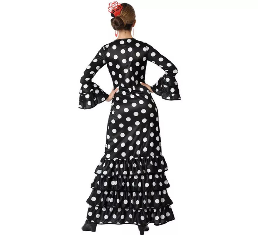 Translation missing: de.Disfraz de Flamenca Negro para mujer