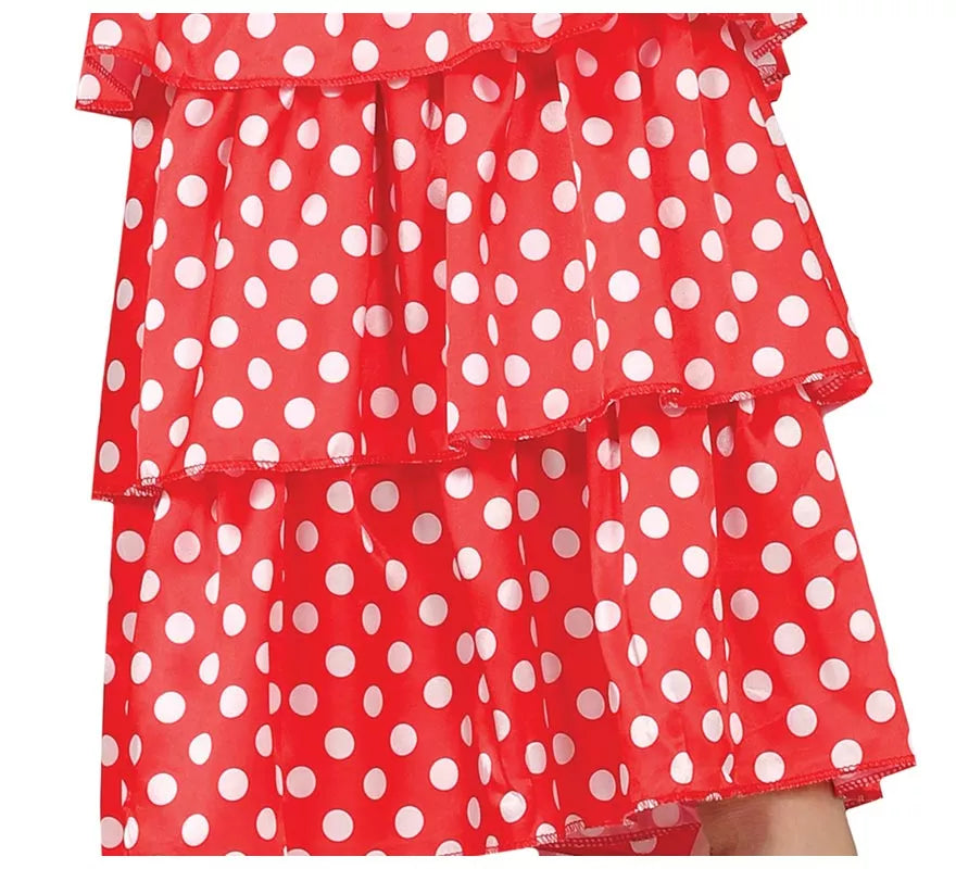 Translation missing: de.Flamenca Rojo con Lunares para mujer