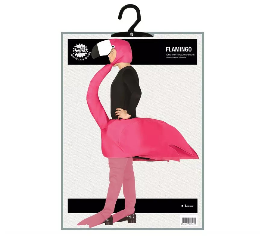 Translation missing: de.Disfraz de Flamenco Rosa para adultos