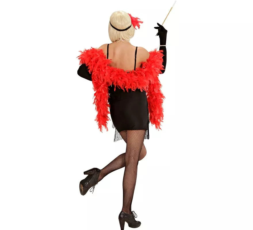 Translation missing: de.Disfraz de Flapper clásico negro para mujer