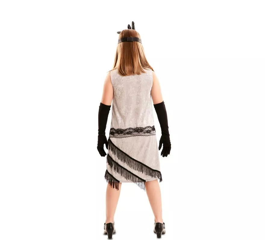Translation missing: de.Disfraz de Flapper de los años 20 para niña