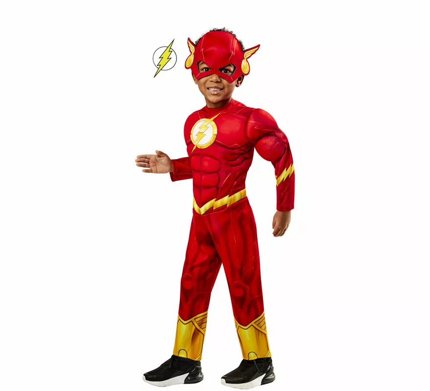 Translation missing: de.Disfraz de Flash Deluxe para niño