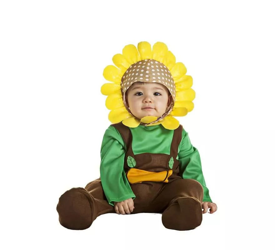 Translation missing: de.Disfraz de Flor Girasol para bebé