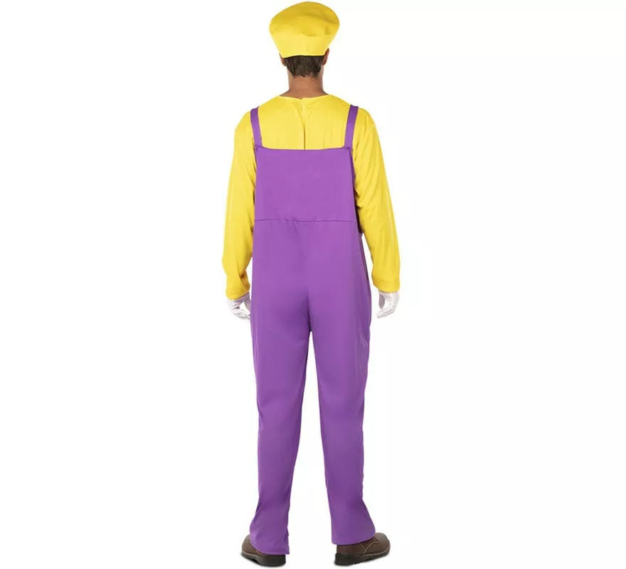 Translation missing: de.Disfraz de Fontanero Amarillo para hombre