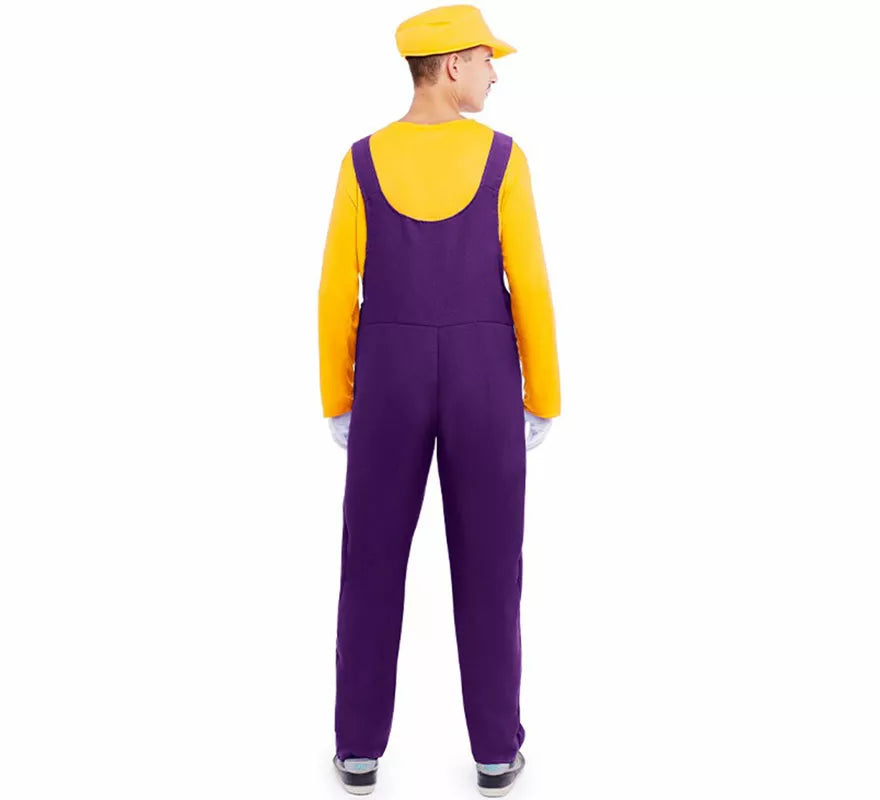Translation missing: de.Disfraz de Fontanero amarillo para hombre