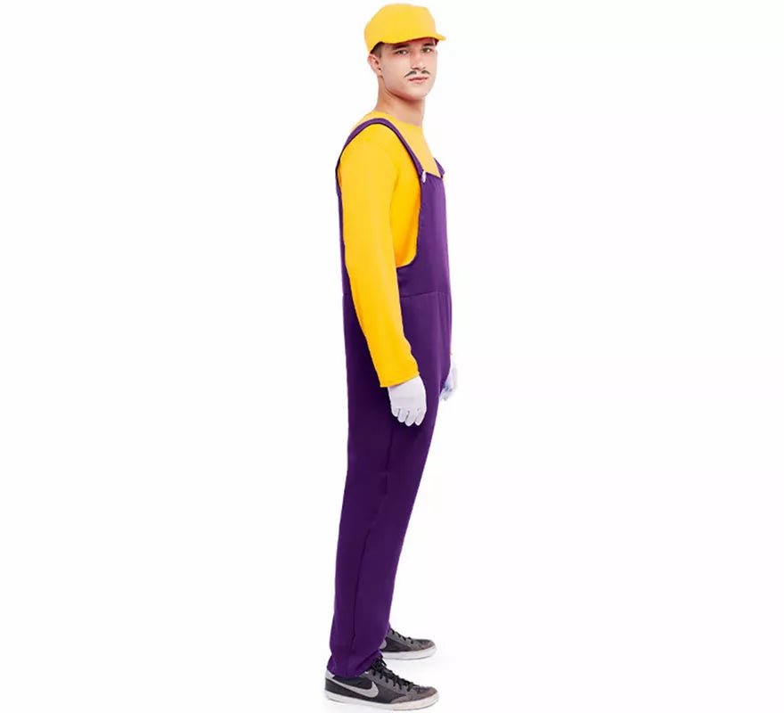 Translation missing: de.Disfraz de Fontanero amarillo para hombre