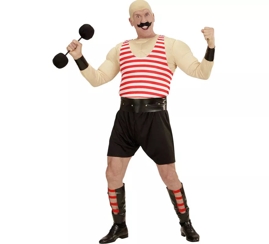 Translation missing: de.Disfraz de Forzudo de Circo para hombre