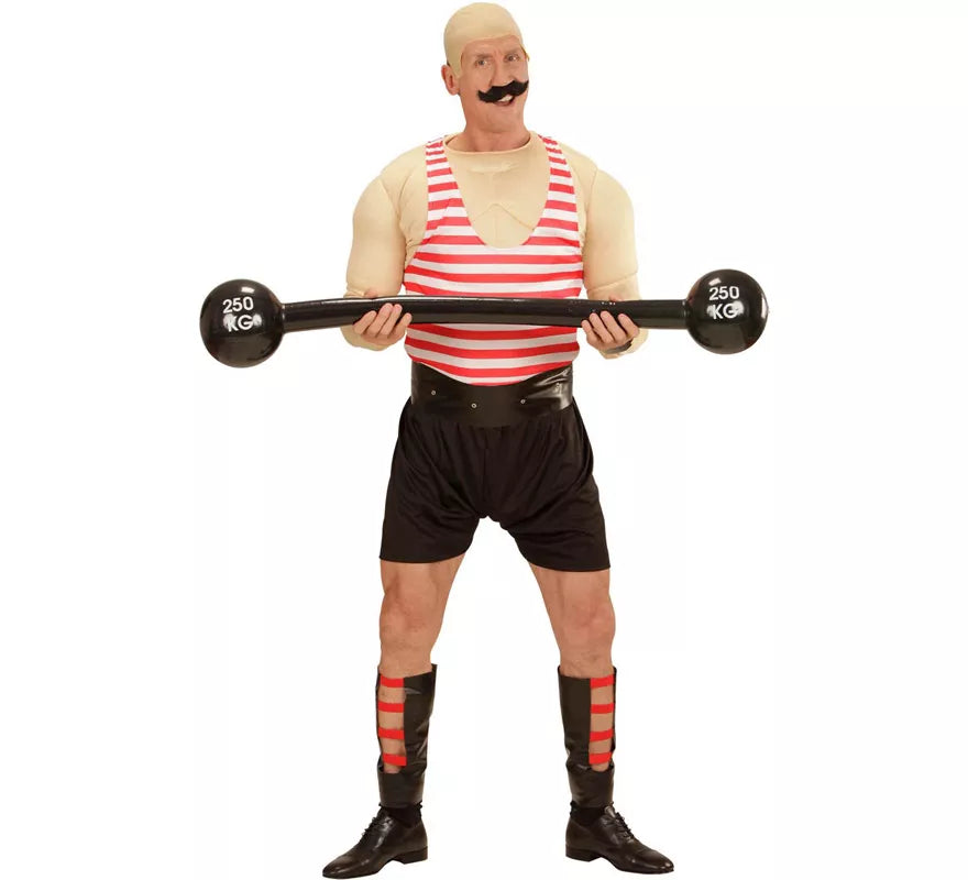 Translation missing: de.Disfraz de Forzudo de Circo para hombre