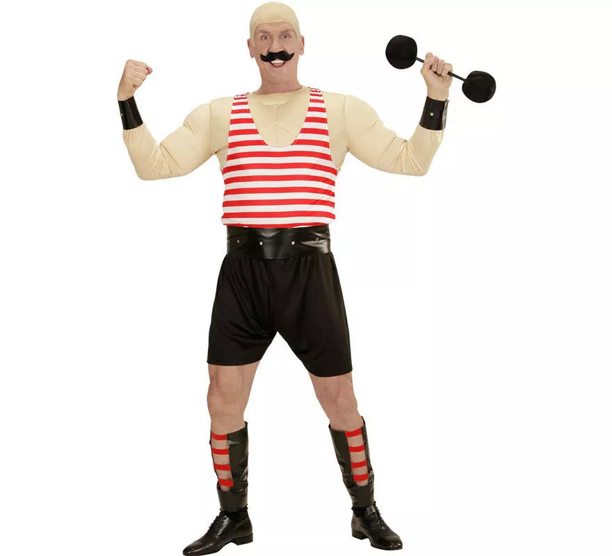 Translation missing: de.Disfraz de Forzudo de Circo para hombre