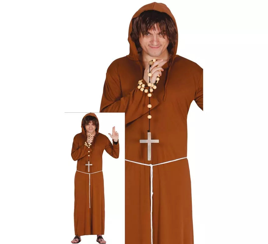 Disfraz de Fraile o Monje para hombre