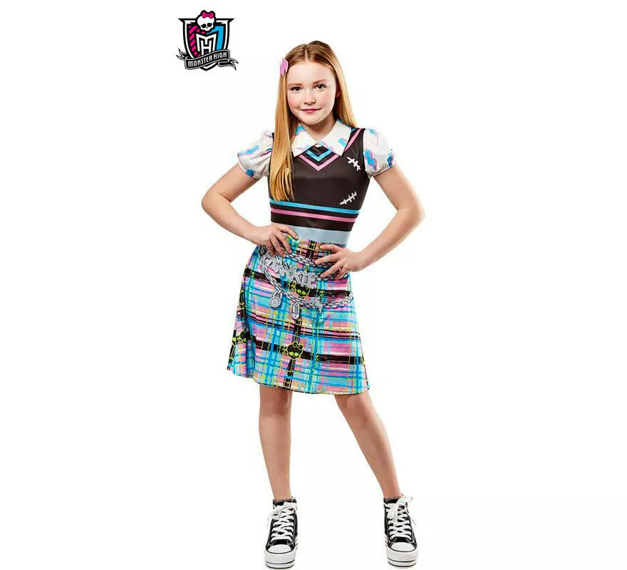 Translation missing: de.Disfraz de Frankie Stein de Monster High Clásico para niña