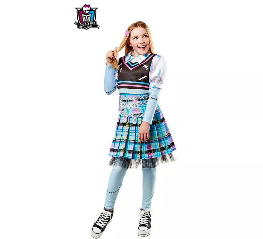 Translation missing: de.Disfraz de Frankie Stein de Monster High Deluxe para niña