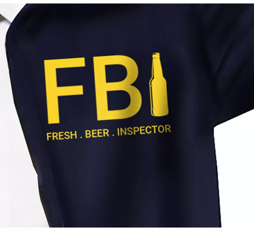 Translation missing: de.Disfraz de Fresh Beer Inspector FBI para hombre