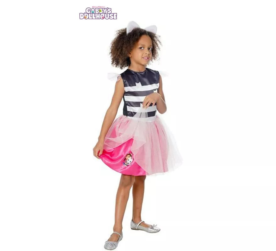 Translation missing: de.Disfraz de Gabbys Dollhouse con tutú deluxe para niña