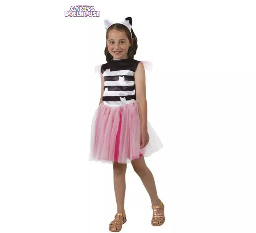 Translation missing: de.Disfraz de Gabbys Dollhouse con tutú deluxe para niña