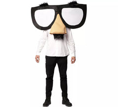 Brille mit Nase Kostüm für Erwachsene