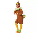 Disfraz de Gallina marrón para mujer