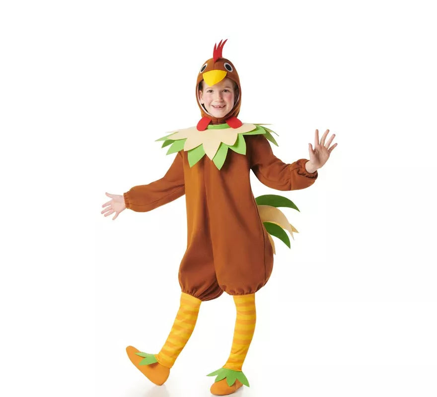 Translation missing: de.Disfraz de Gallina marrón para niña