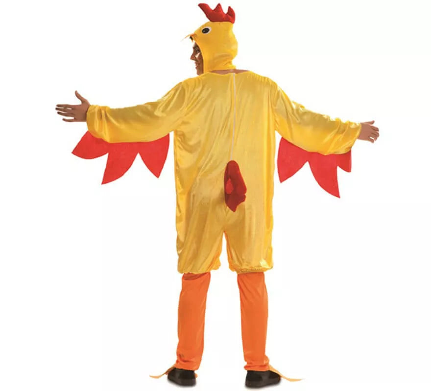 Translation missing: de.Disfraz de Gallo Amarillo para Hombre