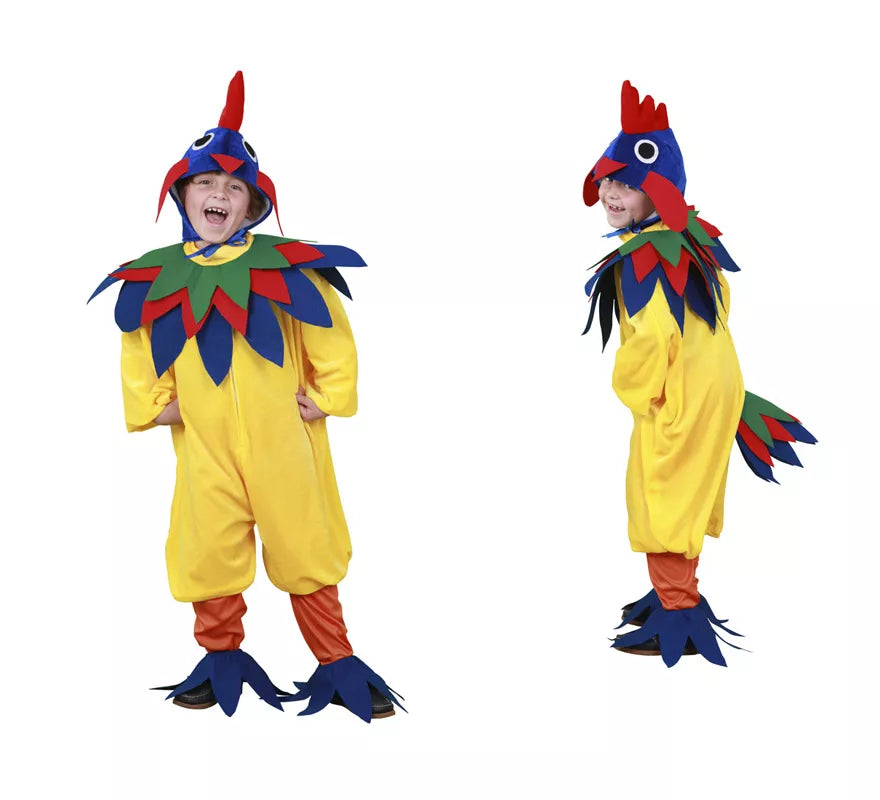 Translation missing: de.Disfraz de Gallo amarillo para niño de 10-12 años