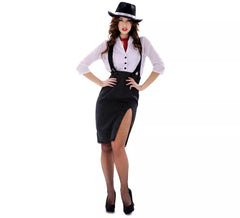 Gangster Kostüm für Damen