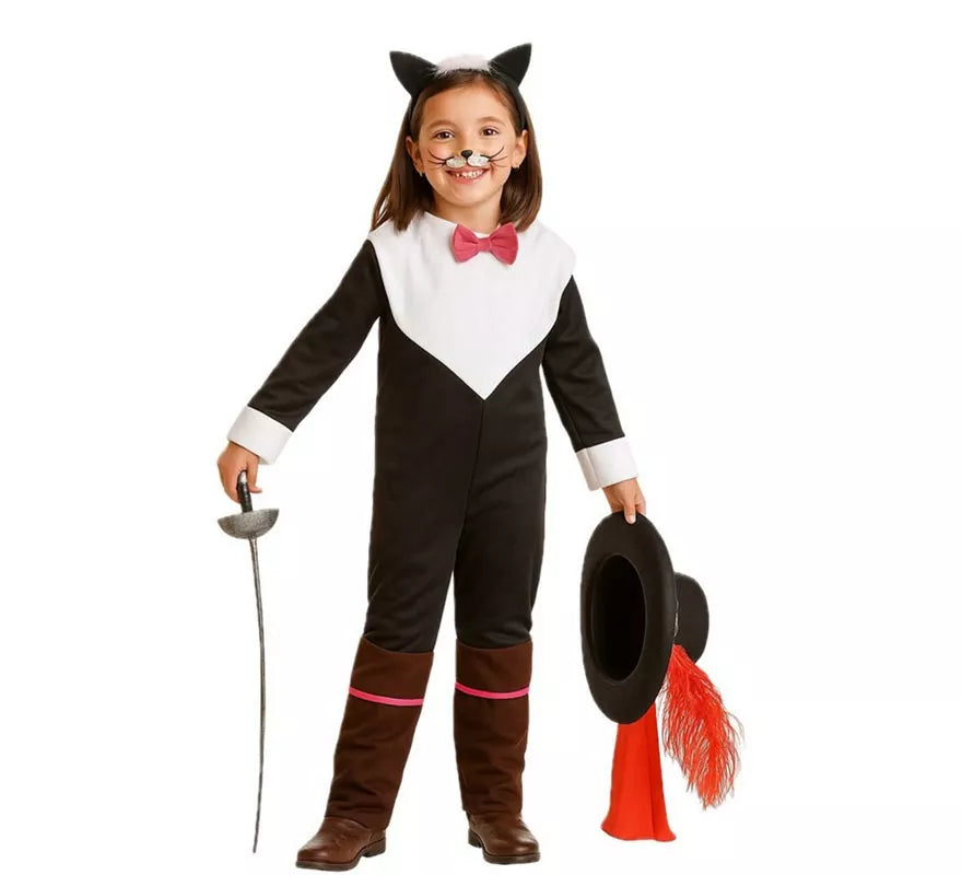 Translation missing: de.Disfraz de Gato Mosquetero para niños