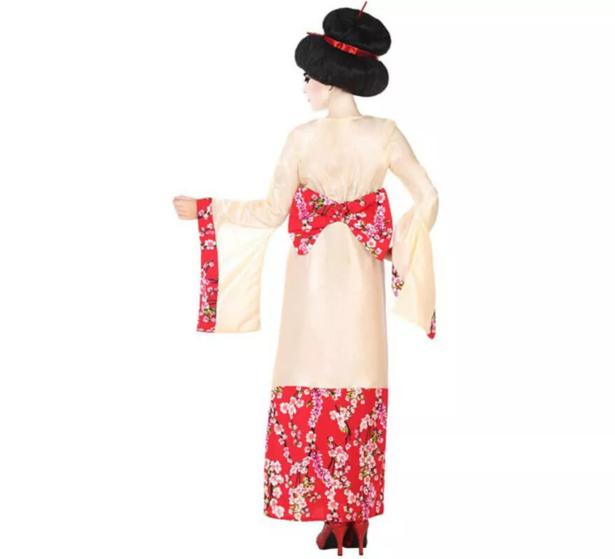 Translation missing: de.Disfraz de Geisha con Flores para mujer