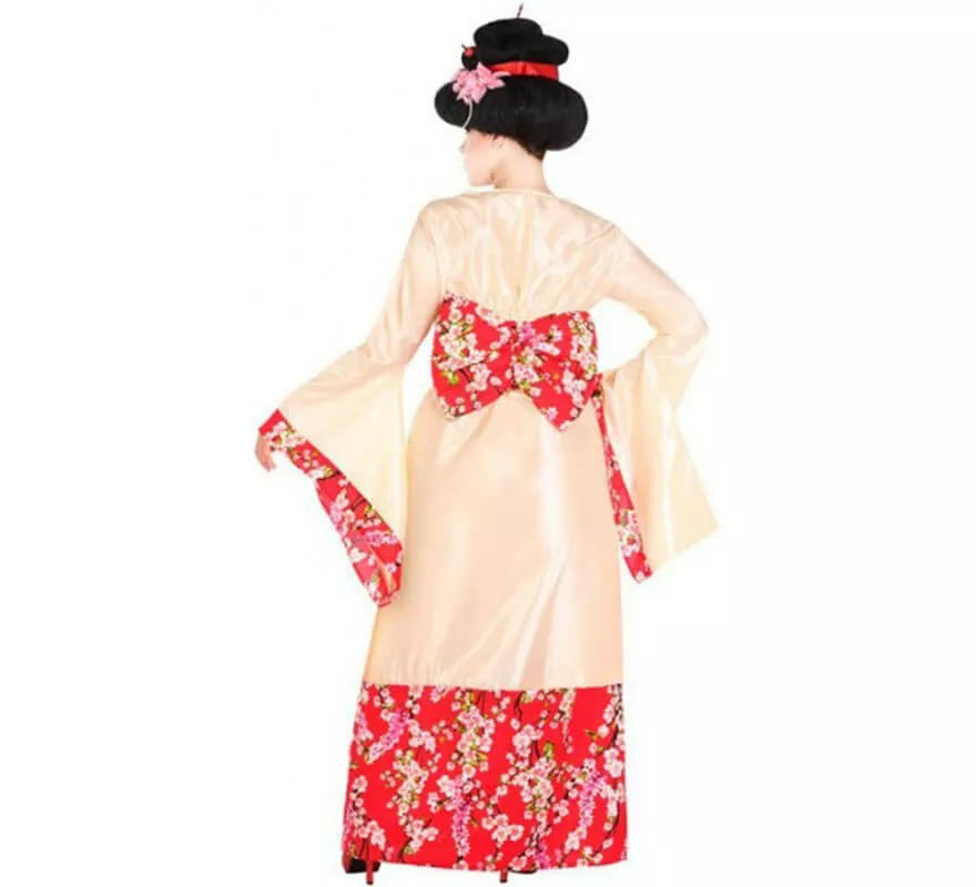 Translation missing: de.Disfraz de Geisha con Flores para mujer