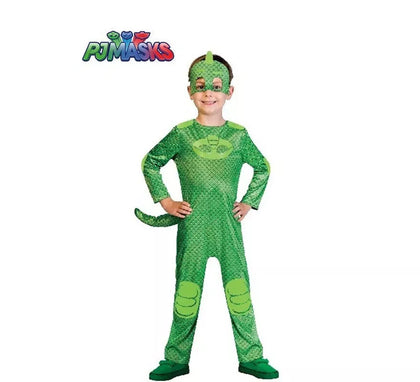 Disfraz de Gekko Verde de Pj Masks para niño