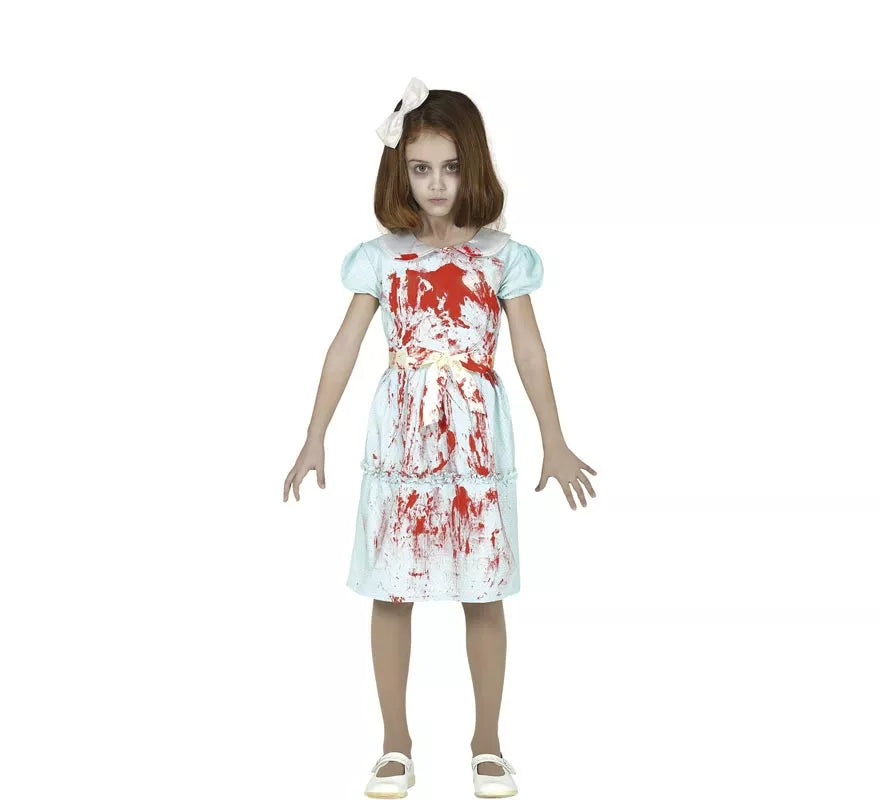 Translation missing: de.Disfraz de Gemela Fantasma para niña