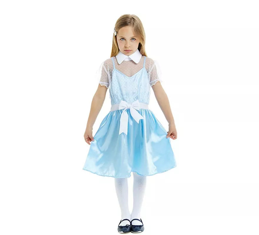 Disfraz de Gemela Fantasma tenebrosa para niña